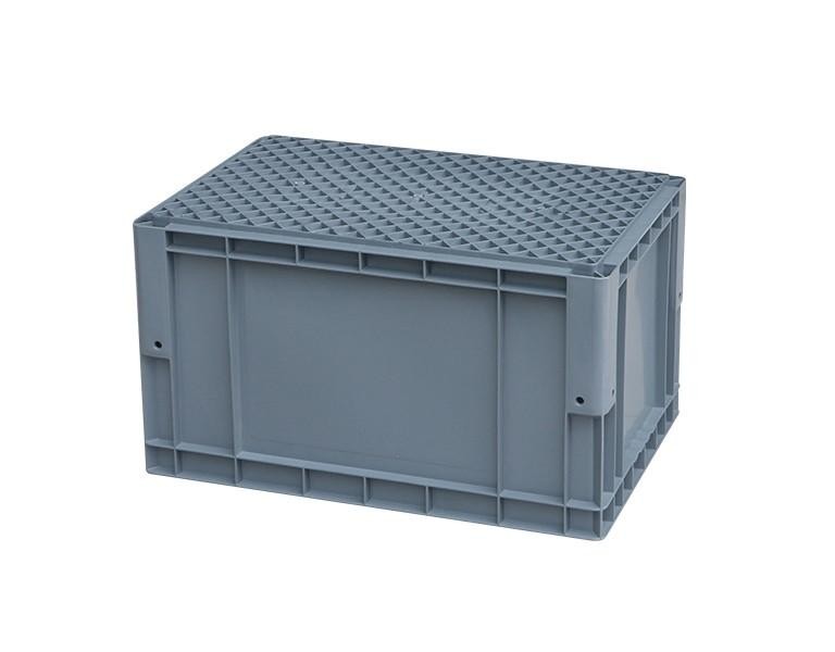 星空电竞综合登录入口EU4633D包角网格底塑料物流箱