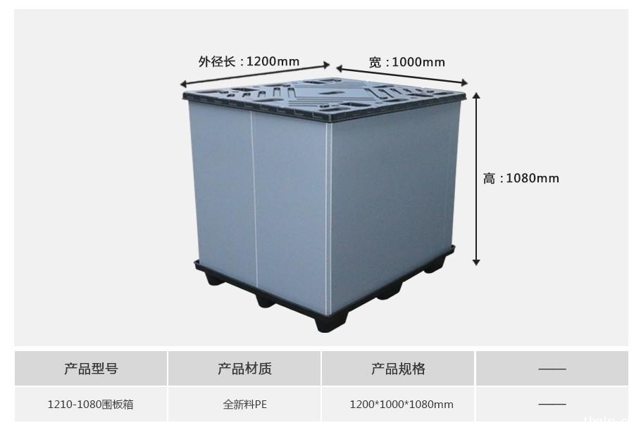 星空电竞综合登录入口1210-1080塑料围板箱