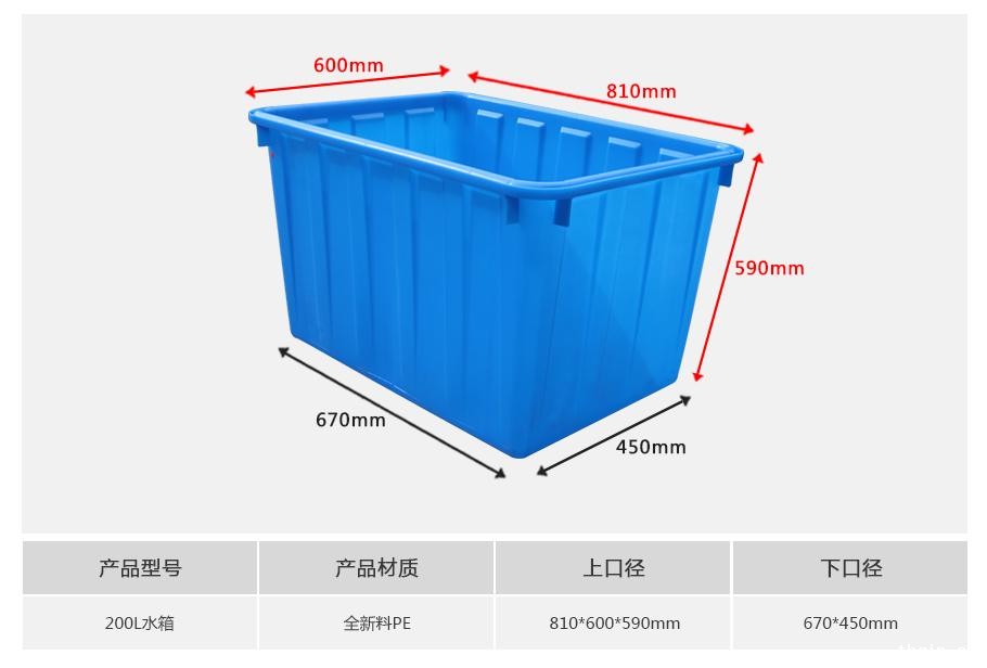 星空电竞综合登录入口200L塑料水箱